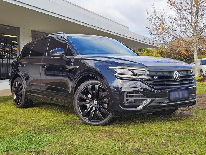 2021 Volkswagen Touareg 210TDI Wolfsburg Edition CR MY21 Four Wheel Drive Deep Black