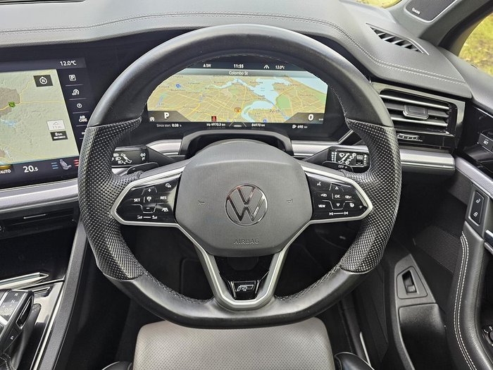 2021 Volkswagen Touareg 210TDI Wolfsburg Edition CR MY21 Four Wheel Drive Deep Black