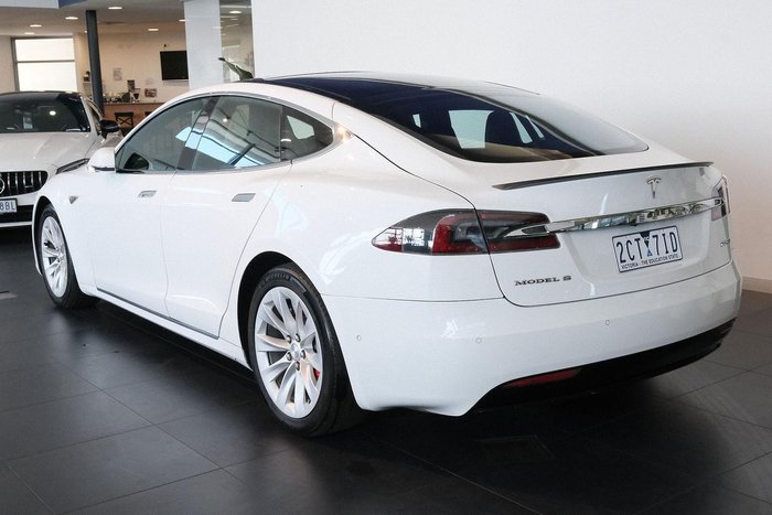2016 Tesla Model S P90D AWD White