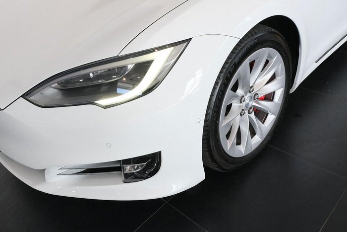 2016 Tesla Model S P90D AWD White