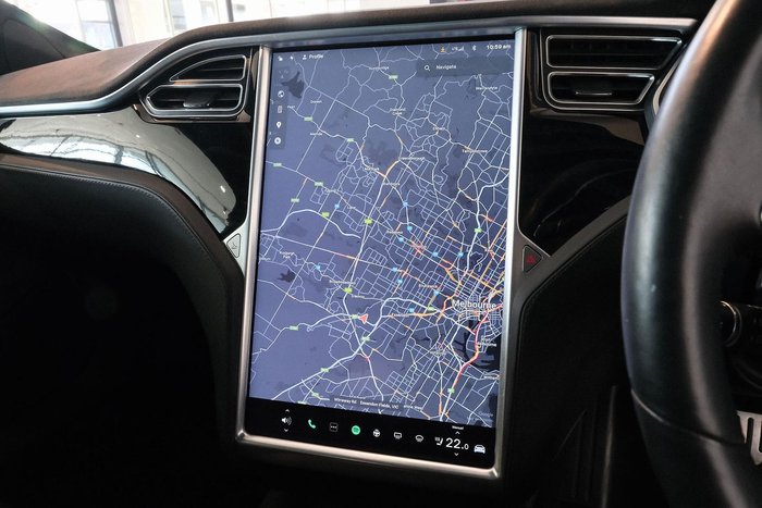 2016 Tesla Model S P90D AWD White