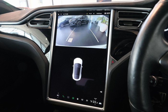 2016 Tesla Model S P90D AWD White