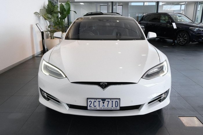 2016 Tesla Model S P90D AWD White