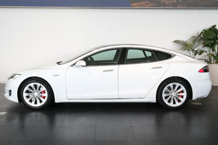 2016 Tesla Model S P90D AWD White
