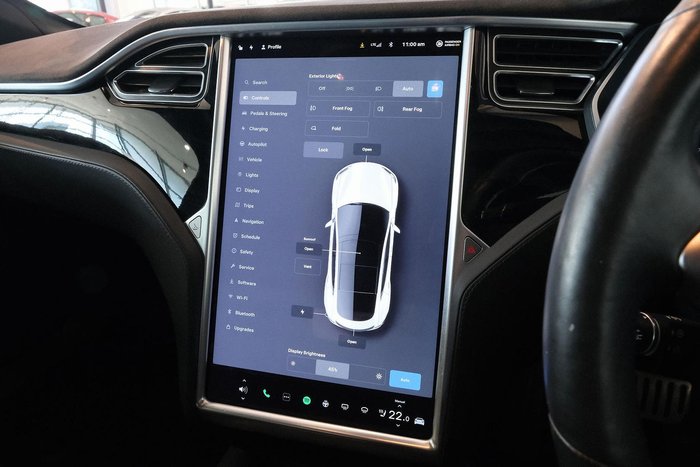 2016 Tesla Model S P90D AWD White