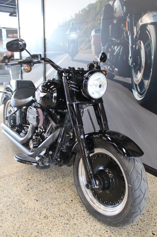 2016 Harley-davidson FLSTFBS FAT BOY S BLACK