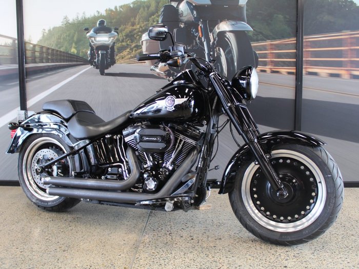 2016 Harley-davidson FLSTFBS FAT BOY S BLACK