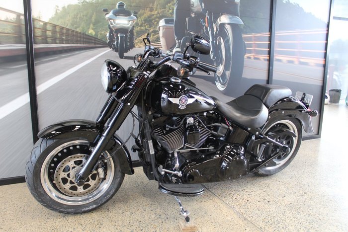2016 Harley-davidson FLSTFBS FAT BOY S BLACK