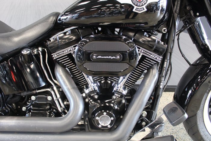 2016 Harley-davidson FLSTFBS FAT BOY S BLACK