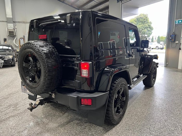 2014 Jeep Wrangler Overland JK MY14 4X4 Dual Range Black