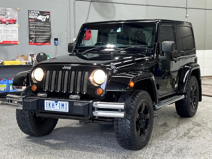 2014 Jeep Wrangler Overland JK MY14 4X4 Dual Range Black