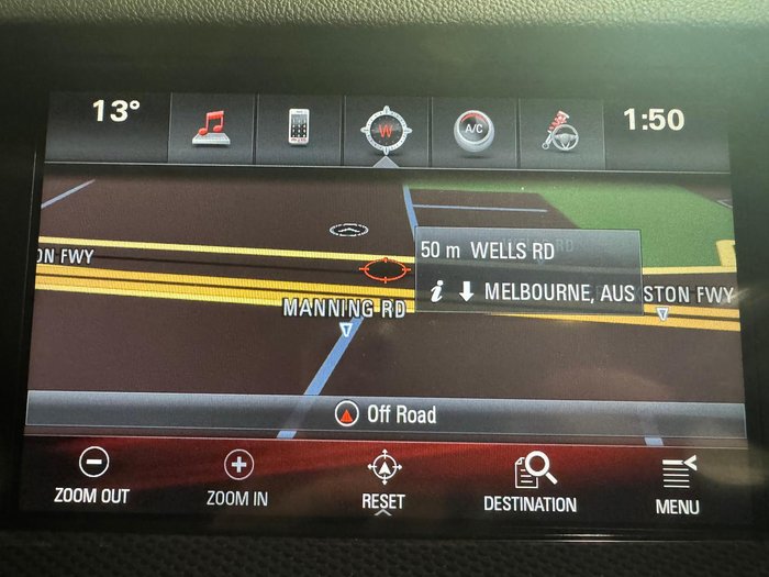 2018 Holden Commodore RS-V ZB MY18 AWD Mineral Black