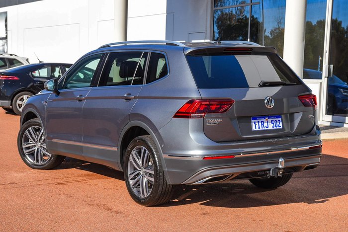 2020 Volkswagen Tiguan 140TDI Highline Allspace 5N MY21 Four Wheel Drive Platinum Grey