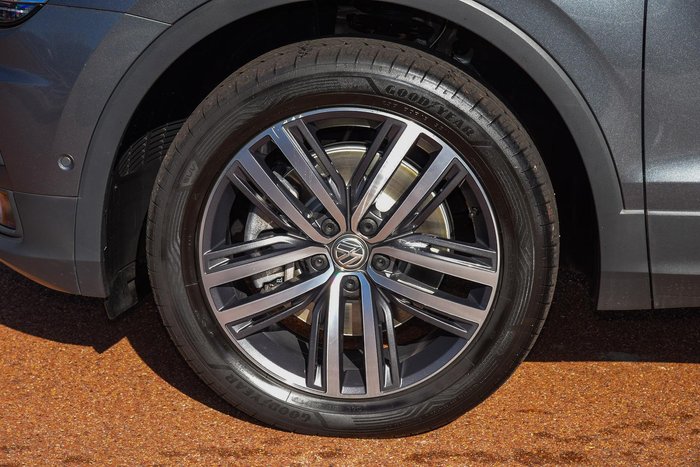 2020 Volkswagen Tiguan 140TDI Highline Allspace 5N MY21 Four Wheel Drive Platinum Grey
