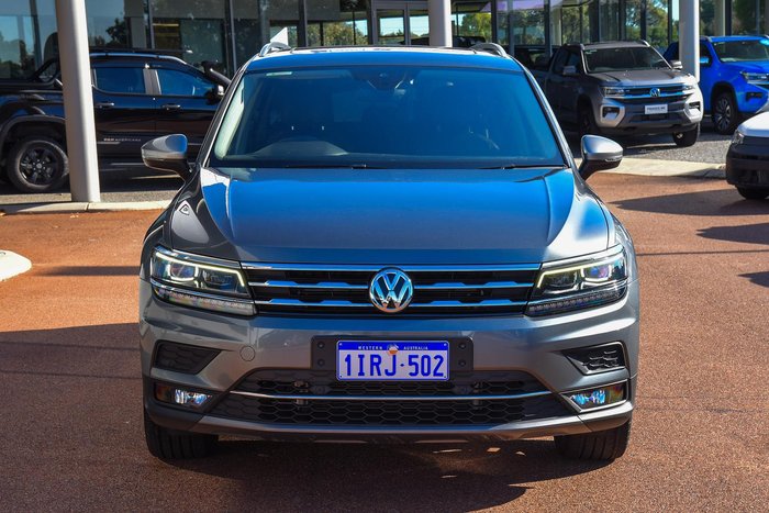2020 Volkswagen Tiguan 140TDI Highline Allspace 5N MY21 Four Wheel Drive Platinum Grey