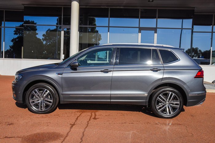 2020 Volkswagen Tiguan 140TDI Highline Allspace 5N MY21 Four Wheel Drive Platinum Grey