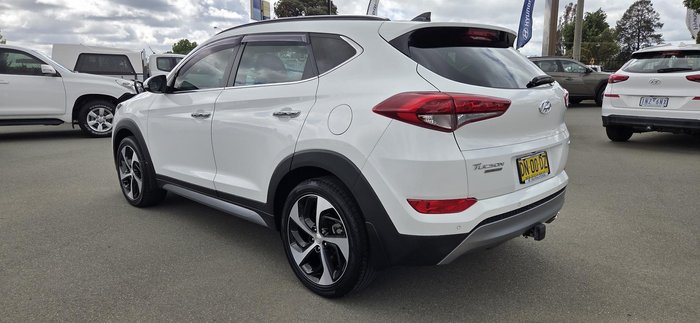 2017 Hyundai Tucson Highlander TLE2 MY18 AWD Polar White