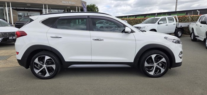 2017 Hyundai Tucson Highlander TLE2 MY18 AWD Polar White