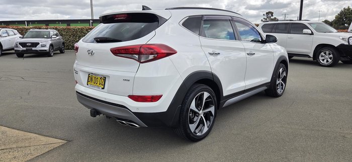 2017 Hyundai Tucson Highlander TLE2 MY18 AWD Polar White