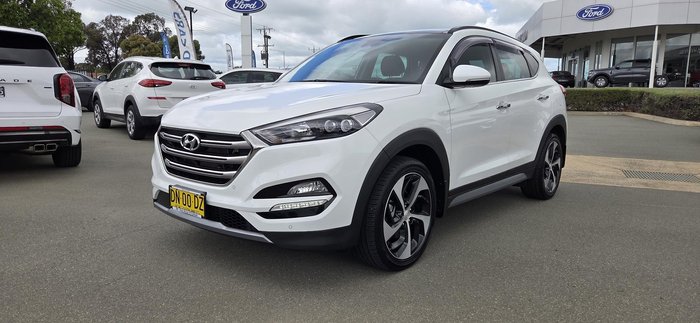 2017 Hyundai Tucson Highlander TLE2 MY18 AWD Polar White