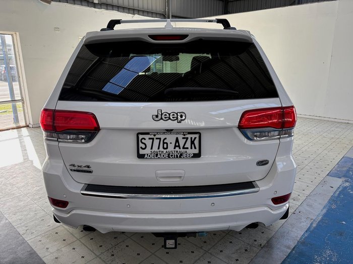 2013 Jeep Grand Cherokee Overland WK MY14 4X4 Constant Bright White