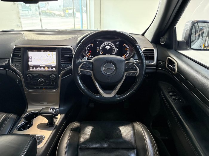 2013 Jeep Grand Cherokee Overland WK MY14 4X4 Constant Bright White