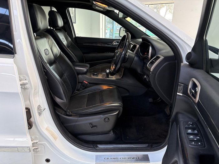 2013 Jeep Grand Cherokee Overland WK MY14 4X4 Constant Bright White