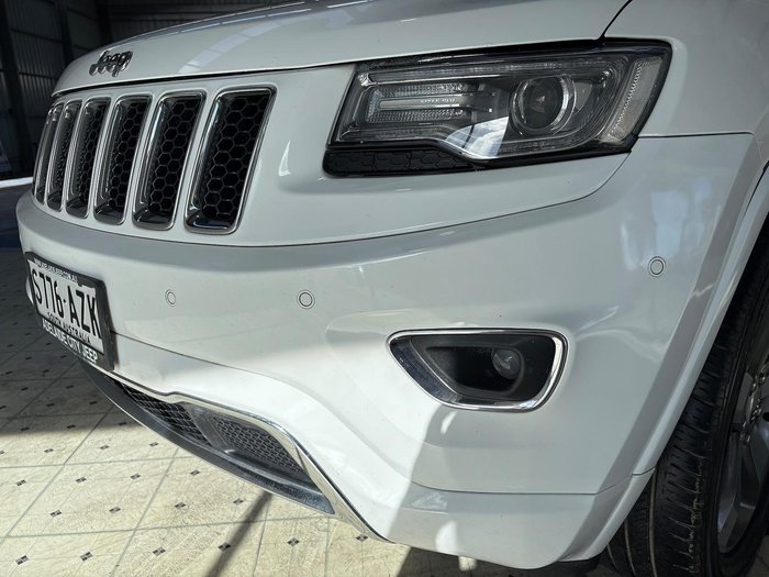 2013 Jeep Grand Cherokee Overland WK MY14 4X4 Constant Bright White