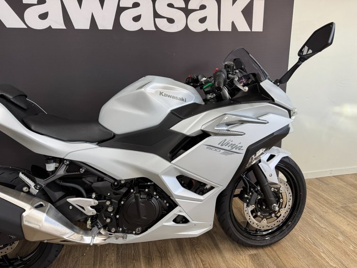 2025 Kawasaki NINJA 500 METALLIC MOONDUST GREY