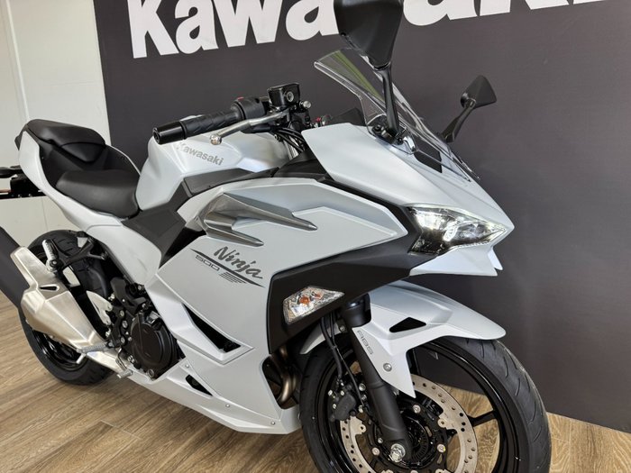 2025 Kawasaki NINJA 500 METALLIC MOONDUST GREY