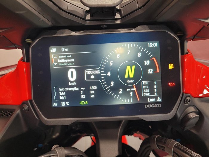 2023 Ducati Multistrada V4 Rally Multistrada Red