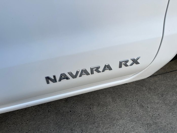 2020 Nissan Navara RX D23 Series 4 4X4 Dual Range Polar White