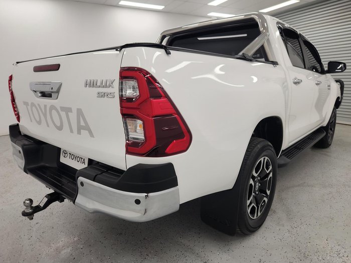 2023 Toyota Hilux SR5 GUN126R 4X4 Dual Range Glacier White