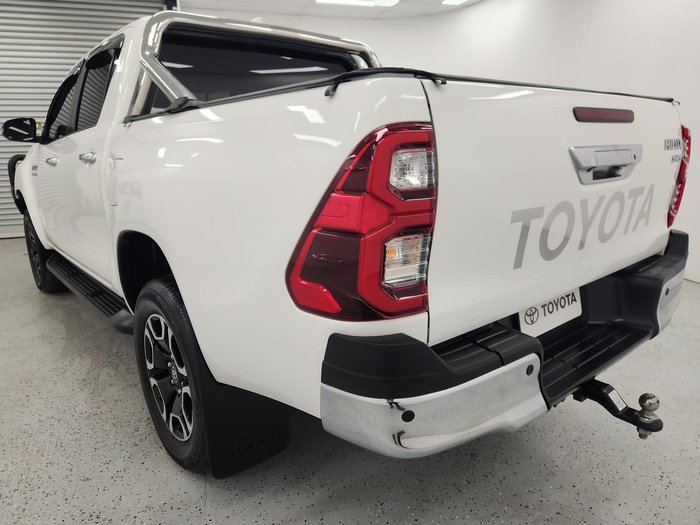 2023 Toyota Hilux SR5 GUN126R 4X4 Dual Range Glacier White