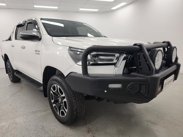 2023 Toyota Hilux SR5 GUN126R 4X4 Dual Range Glacier White