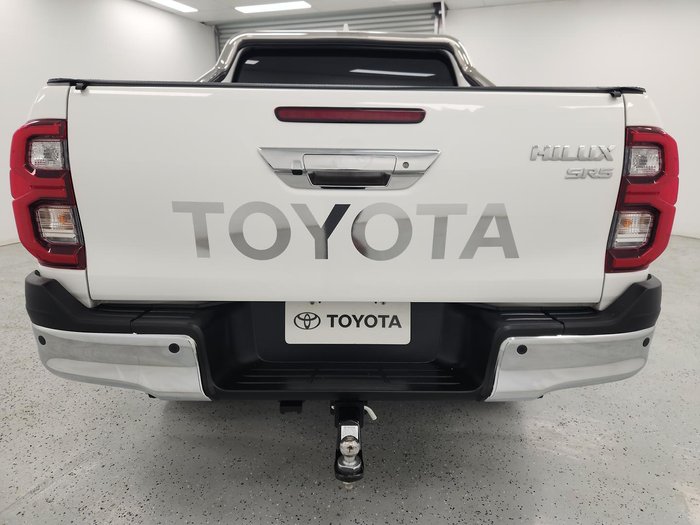 2023 Toyota Hilux SR5 GUN126R 4X4 Dual Range Glacier White