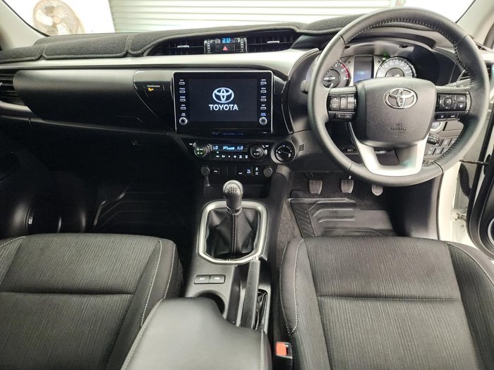 2023 Toyota Hilux SR5 GUN126R 4X4 Dual Range Glacier White