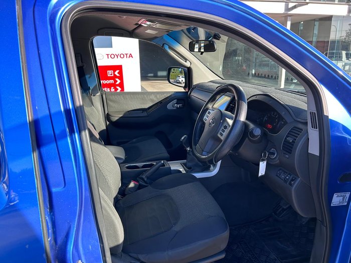 2012 Nissan Navara ST 25th Anniversary D40 Series 6 4X4 Dual Range Altitude Blue