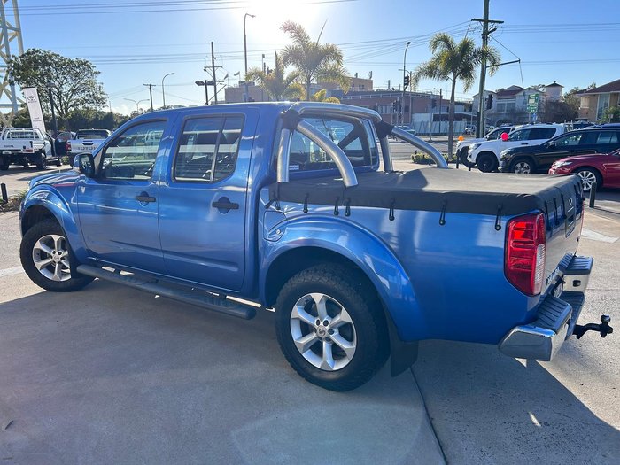 2012 Nissan Navara ST 25th Anniversary D40 Series 6 4X4 Dual Range Altitude Blue