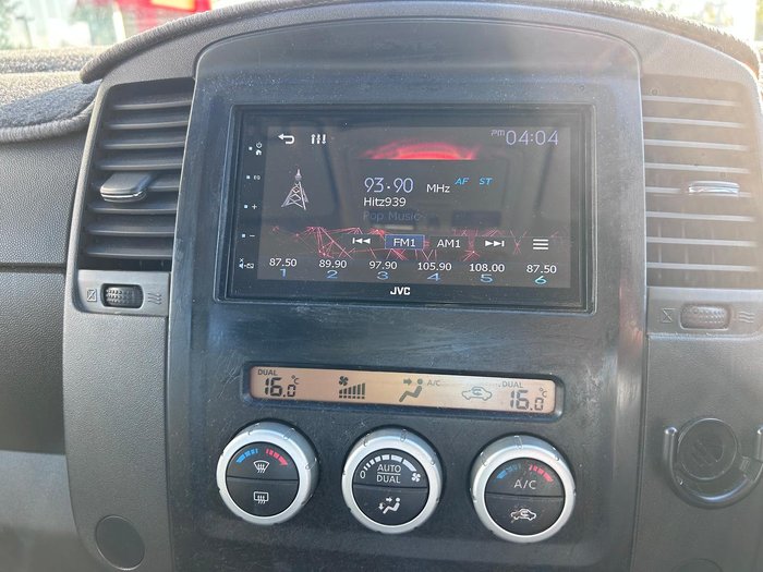 2012 Nissan Navara ST 25th Anniversary D40 Series 6 4X4 Dual Range Altitude Blue