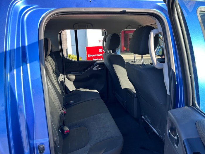 2012 Nissan Navara ST 25th Anniversary D40 Series 6 4X4 Dual Range Altitude Blue