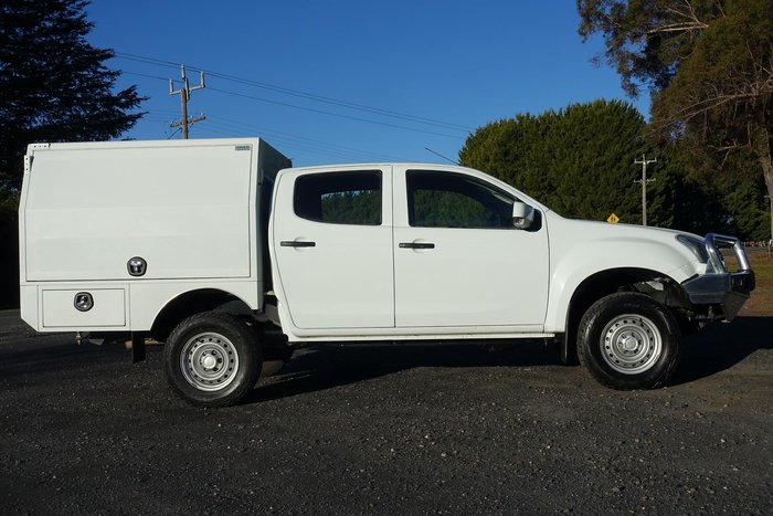 2017 Isuzu D-MAX SX MY17 4X4 Dual Range Splash White