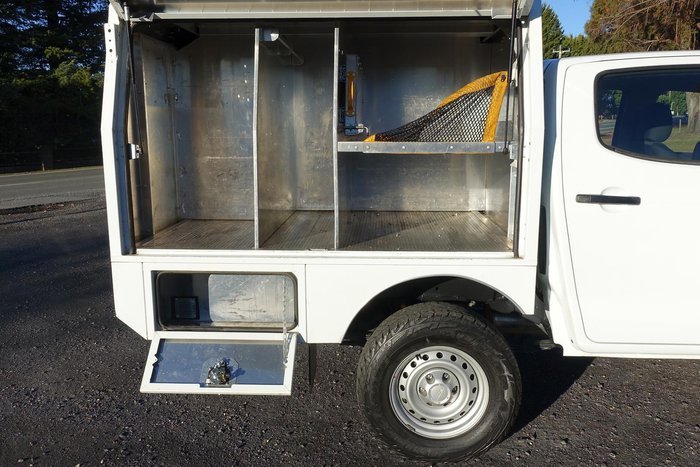 2017 Isuzu D-MAX SX MY17 4X4 Dual Range Splash White