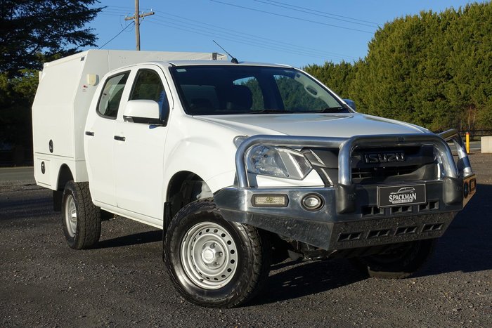 2017 Isuzu D-MAX SX MY17 4X4 Dual Range Splash White