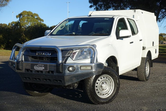 2017 Isuzu D-MAX SX MY17 4X4 Dual Range Splash White