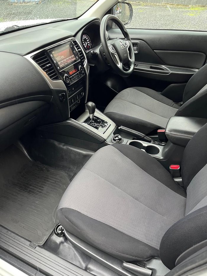 2019 Mitsubishi Triton GLX+ MR MY20 4X4 Dual Range White