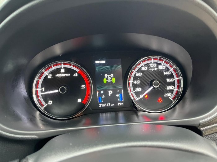 2019 Mitsubishi Triton GLX+ MR MY20 4X4 Dual Range White