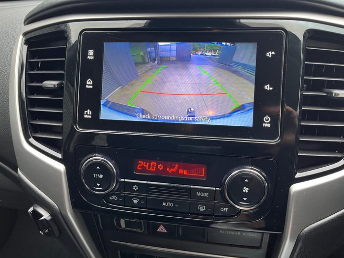 2019 Mitsubishi Triton GLX+ MR MY20 4X4 Dual Range White