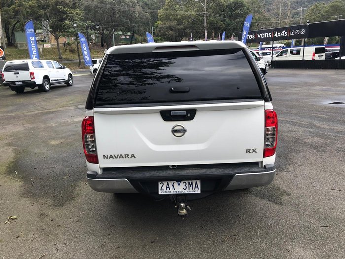 2018 Nissan Navara RX D23 Series 3 4X4 Dual Range Polar White