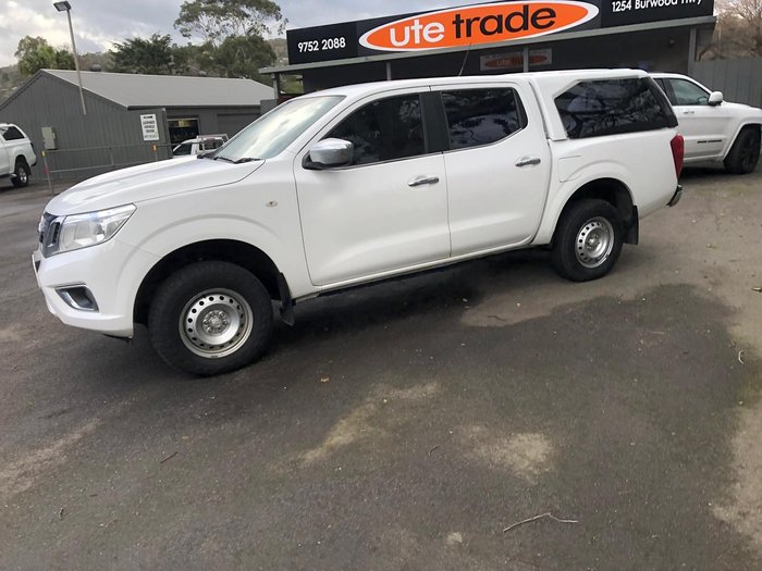 2018 Nissan Navara RX D23 Series 3 4X4 Dual Range Polar White